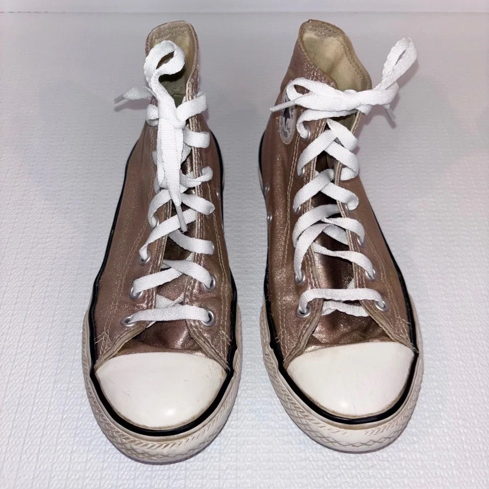 Converse Chuck Taylor All Star Metallic High Top Kids Sneakers Youth‎ Size 3